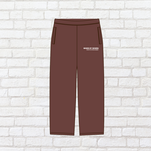 The Art of Staying Present Trackpants - BROWN