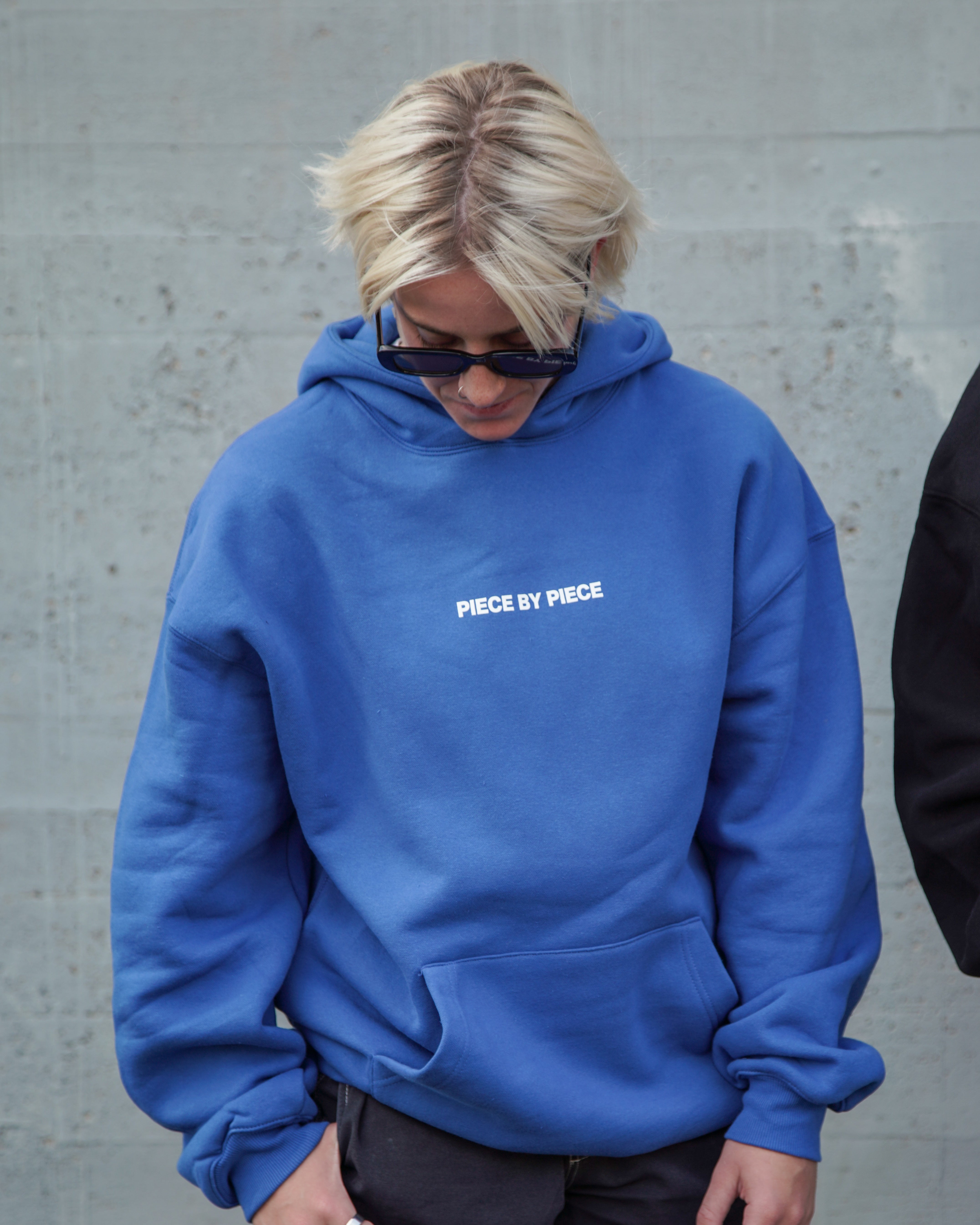 Piece By Piece - Signed Hoodie COBALT BLUE