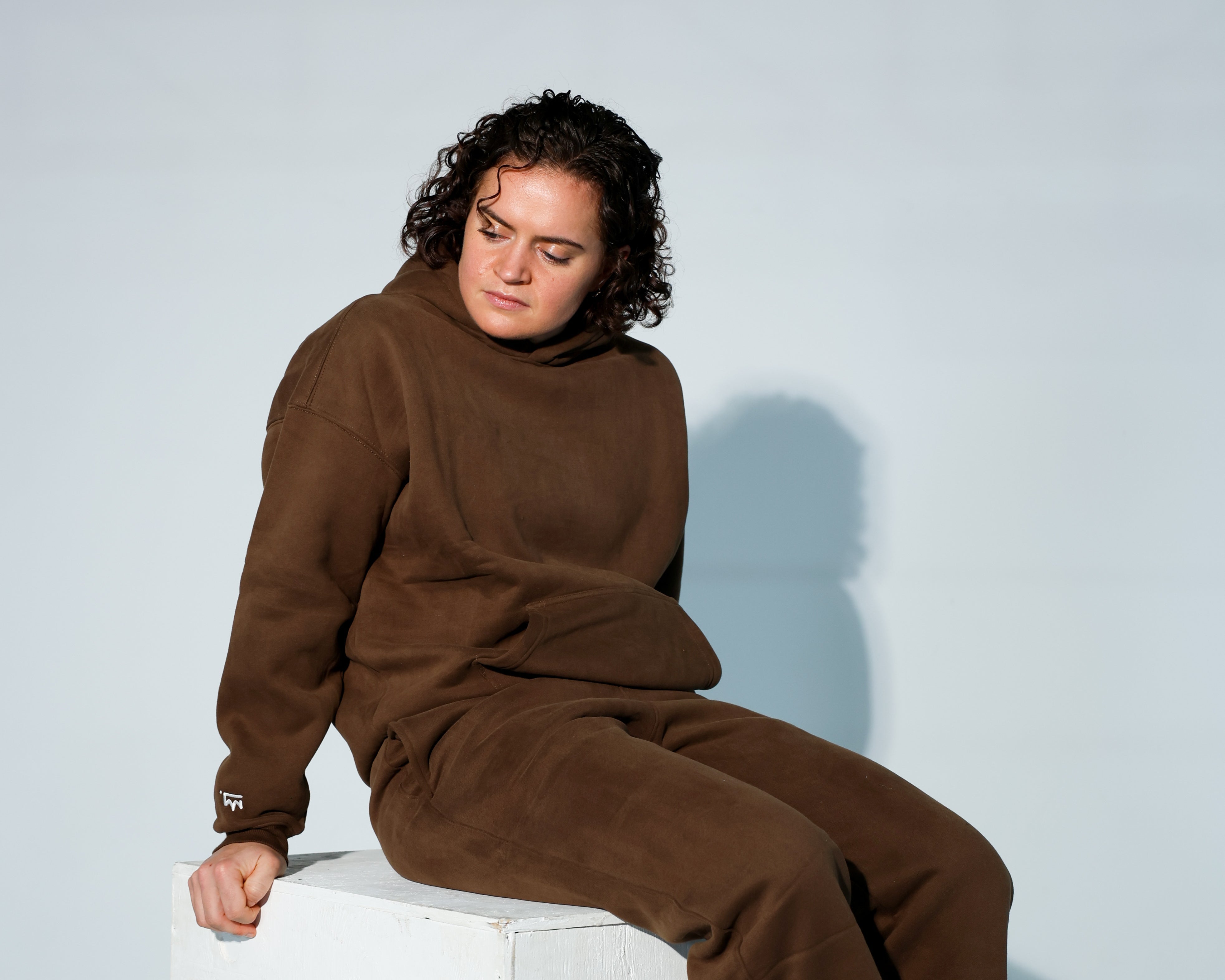 The Art of Staying Present Trackpants - BROWN